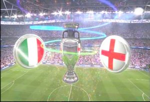  Wembley la finale oppose l'Italie  l'Angleterre