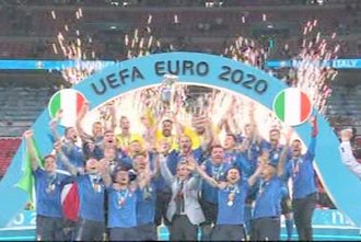 la victoire  l'EURO 2020 tous ensemble