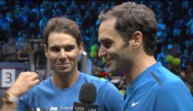 victoire en double de Federer et Nadal associés pour la première Laver Cup