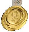 mdaille d'or  Tokyo 2021-2020