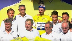 Alaphilippe bien entour de jaune