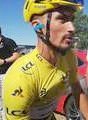 Julian Alaphilippe en jaune