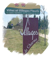 village de charme, village fleuri